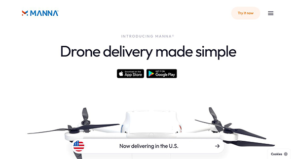 Manna Drone Delivery